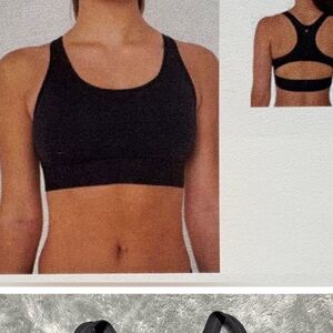 Ultracor Black Sports Bra
